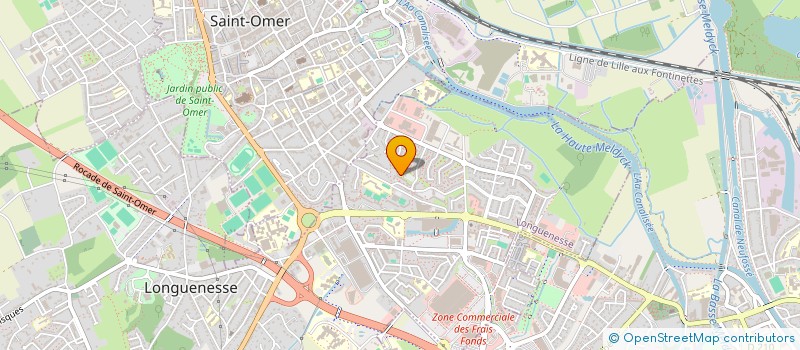 localisation de l'entreprise COMITE DE LOCATAIRES DU QUARTIER MAILLEB à LONGUENESSE