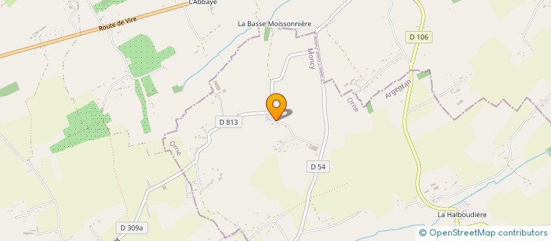 localisation de l'entreprise COMITE DE LOISIRS MONCY à MONCY
