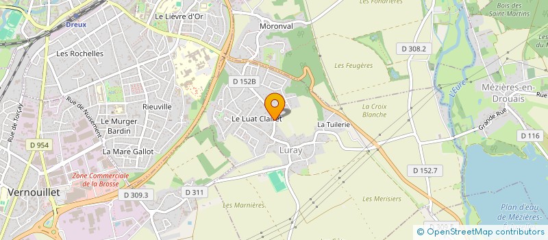 localisation de l'entreprise COMITE DE LURAY DE LA FEDERATION NATIONALE DES ANCIENS COMBATTANTS EN ALGERIE MAROC ET TUNISIE à LURAY