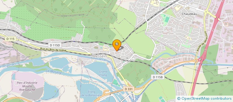 localisation de l'entreprise COMITE DE MEURTHE ET MOSELLE DE KICK BOXING, MUAY THAI ET DISCIPLINES ASSOCIEES  MESSEIN