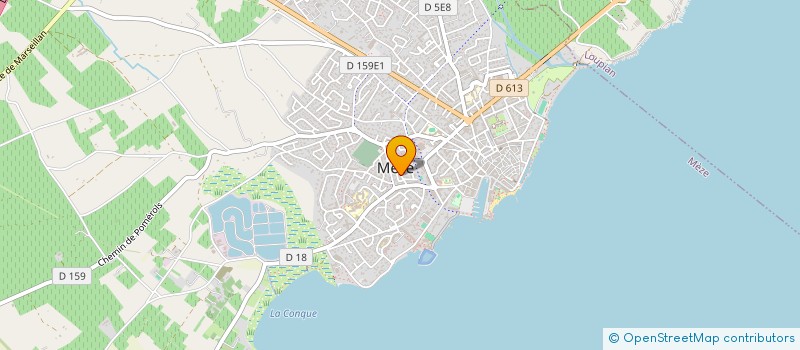 localisation de l'entreprise COMITE DE MEZE DES ANCIENS COMBATTANTS D ALGERIE, MAROC, TUNISIE à MEZE