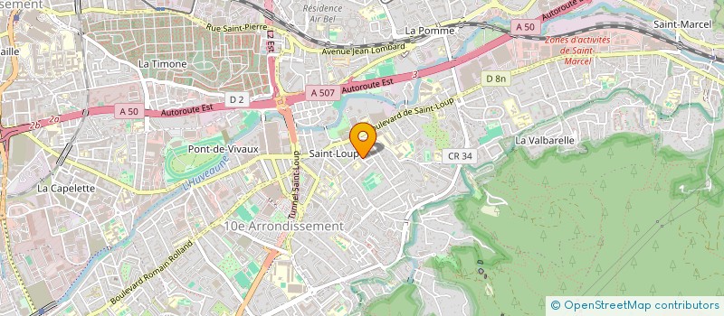 localisation de l'entreprise COMITE DE PARENTS à MARSEILLE