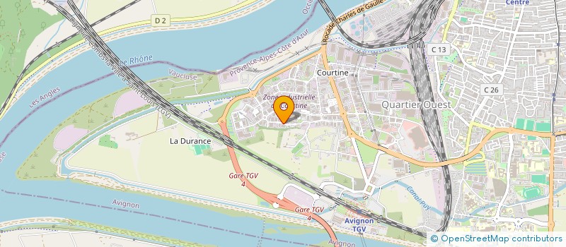 localisation de l'entreprise COMITE DE PERFECTIONNEMENT D'IFC à AVIGNON