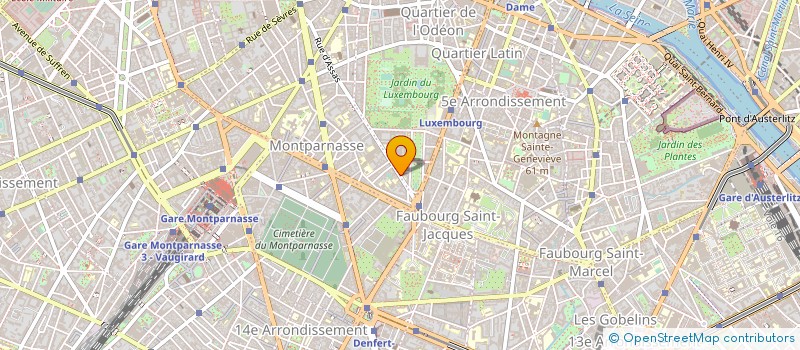 localisation de l'entreprise COMITE DE PROTECTION DES PERSONNES ILE DE FRANCE III à PARIS