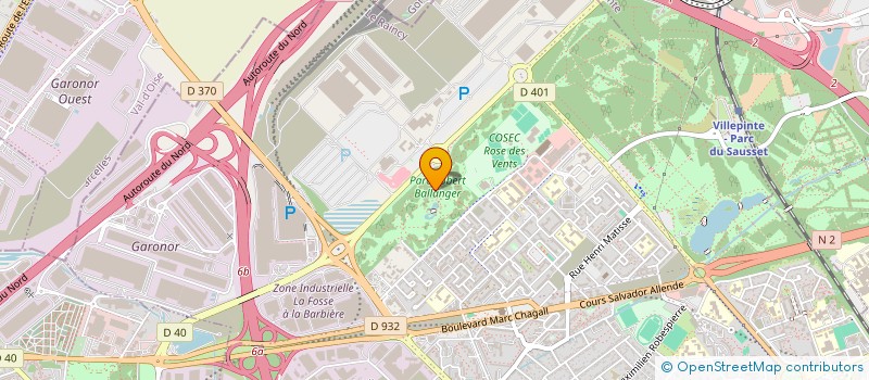 localisation de l'entreprise COMITE DE PROTECTION DES PERSONNES ILE DE FRANCE X à AULNAY-SOUS-BOIS