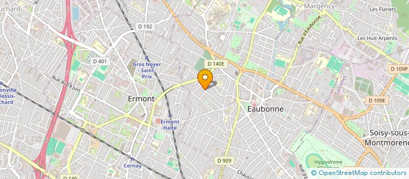 localisation de l'entreprise COMITE DE PUBLICATION DE LA SCIENCE CHRETIENNE POUR LA FRANCE à EAUBONNE