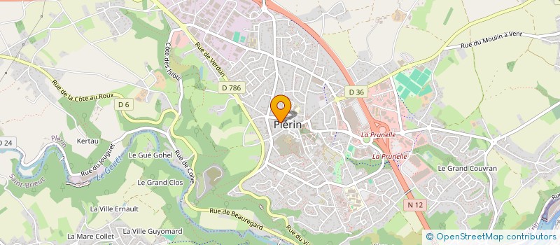 localisation de l'entreprise COMITE DE QUARTIER DE MARTIN PLAGE  PLERIN