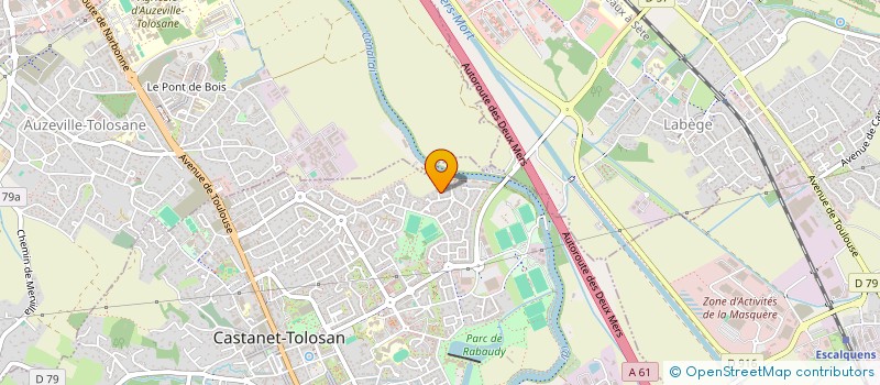 localisation de l'entreprise COMITE DE QUARTIER DES FONTANELLES à CASTANET-TOLOSAN