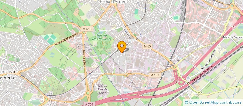 localisation de l'entreprise COMITE DE QUARTIER DES RIVERAINS DE GAROSUD à MONTPELLIER