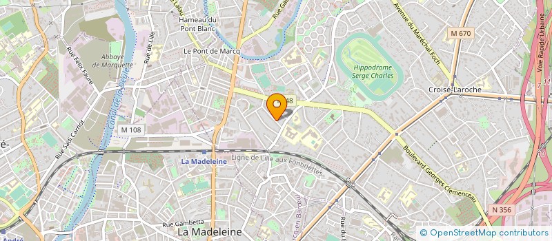 localisation de l'entreprise COMITE DE QUARTIER DU PLOUICH à MARCQ-EN-BARŒUL