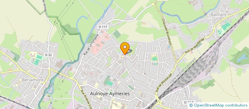 localisation de l'entreprise COMITE DE QUARTIER FACHE DU BOUVIER 8 MAI à AULNOYE AYMERIES