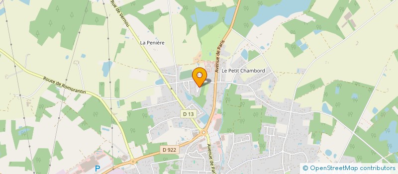 localisation de l'entreprise COMITE DE QUARTIER LANTHENAY BOURG à ROMORANTIN-LANTHENAY