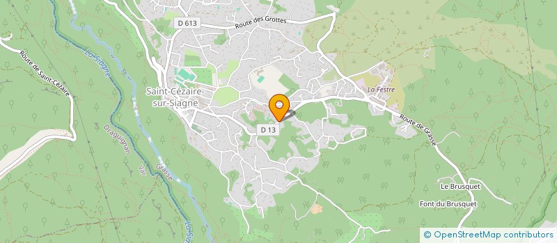 localisation de l'entreprise COMITE DE QUARTIER LE PRE DEN PEIROU à SAINT-CEZAIRE-SUR-SIAGNE