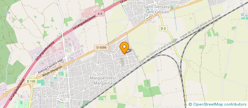 localisation de l'entreprise COMITE DE QUARTIER LES BERGES DU CANABOU  MARGUERITTES