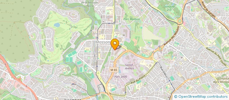localisation de l'entreprise COMITE DE QUARTIER PIERRES VIVES à MONTPELLIER