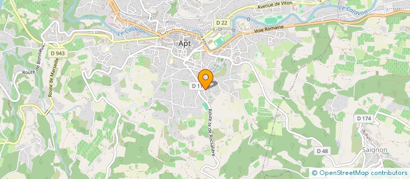 localisation de l'entreprise COMITE DE QUARTIER SAINT ANTOINE à APT