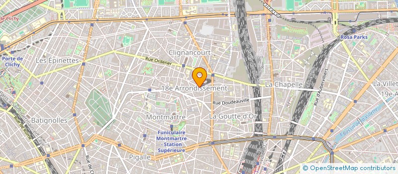 localisation de l'entreprise COMITE DE RENCONTRES CULTURELLES DES POETES, ECRIVAINS ET ARTISTES FRANCOPHONES DE LA CARAIBE ET D'AILLEURS  PARIS