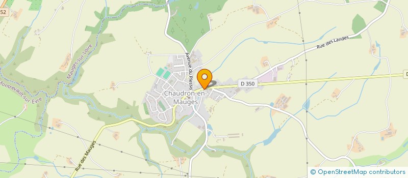 localisation de l'entreprise COMITE DE SAUVEGARDE DE LA CHAPELLE DE LA BLARDIERE à MAUGES-SUR-LOIRE