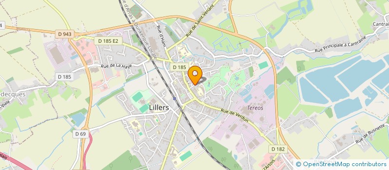 localisation de l'entreprise COMITE DE SECOURS POPULAIRE FRANCAIS DE LILLERS à LILLERS
