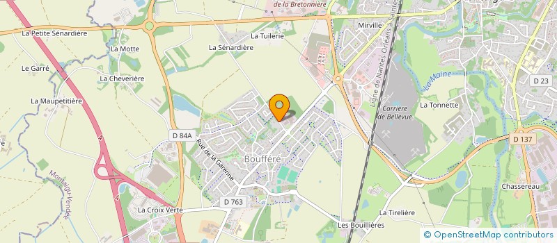 localisation de l'entreprise COMITE DE SECTEUR ADMR TERRES DE MONTAIGU - ROCHESERVIERE à MONTAIGU-VENDEE