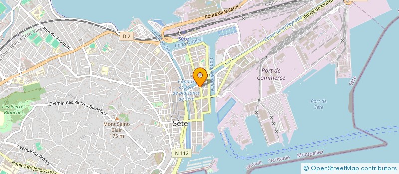 localisation de l'entreprise COMITE DE SETE BASSIN DE THAU à SETE