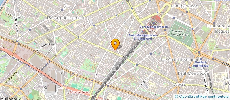 localisation de l'entreprise COMITE DE SOLIDARITE NICARAGUA  PARIS