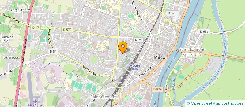 localisation de l'entreprise COMITE DE SOUTIEN AU CLEM à MACON