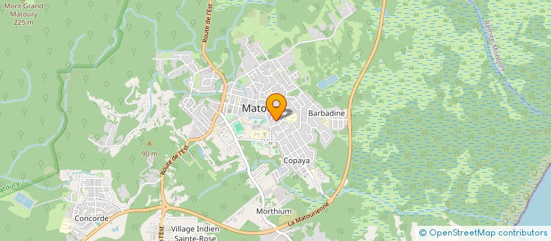 localisation de l'entreprise COMITE DE SOUTIEN DE MATOURY MAJORITE MUNICIPALE  MATOURY
