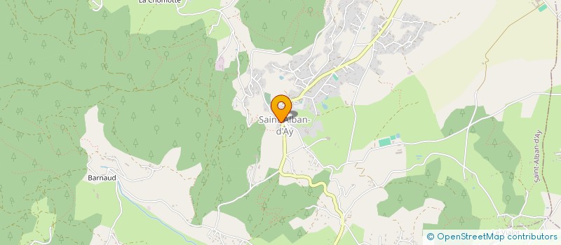 localisation de l'entreprise COMITE DE ST ALBAN D'AY DE LA FEDERATION NATIONALE DES ANCIENS COMBATTANTS EN ALGERIE, MAROC ET TUNISIE (F.N.A.C.A.)  SAINT-ALBAN-D'AY