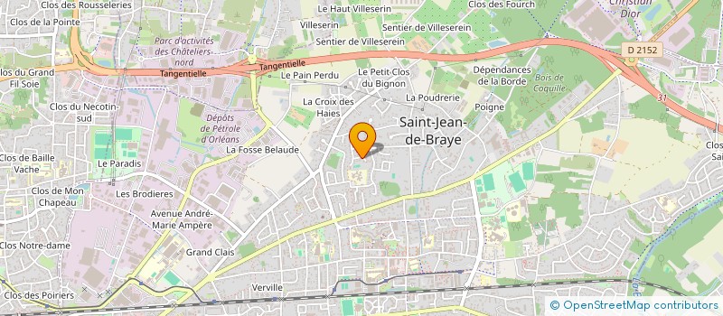 localisation de l'entreprise COMITE DE ST JEAN DE BRAYE DE LA FEDERATION NATIONALE DES ANCIENS COMBATTANTS EN ALGERIE  SAINT-JEAN-DE-BRAYE