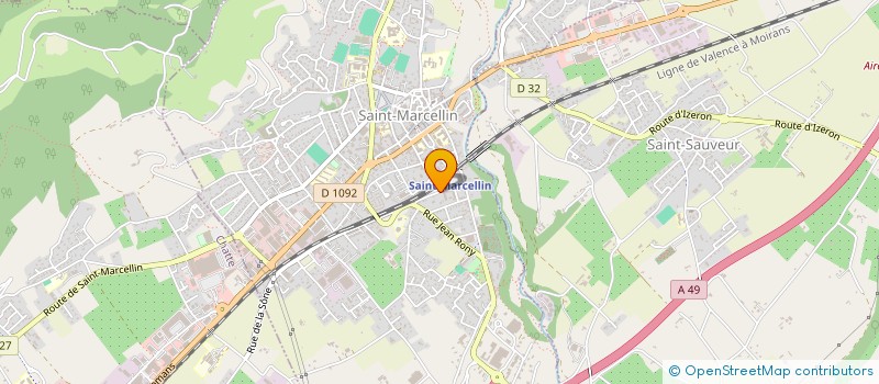 localisation de l'entreprise COMITE DE TERRITOIRE SUD GRESIVAUDAN  CHATTE