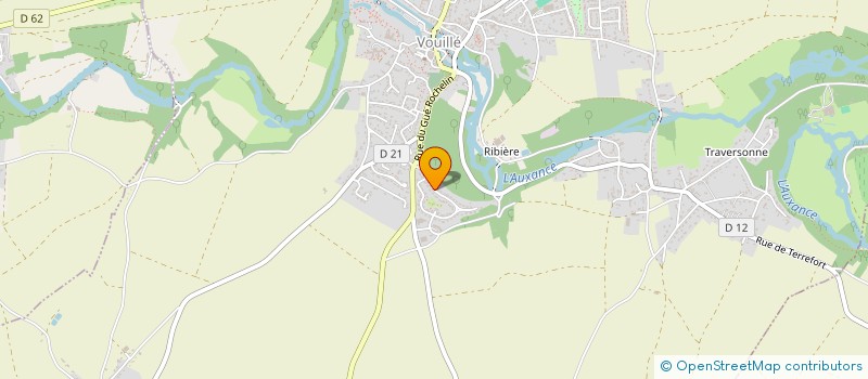 localisation de l'entreprise COMITE DE VILLAGE DE TRAVERSONNE  VOUILLE