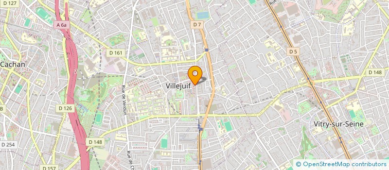 localisation de l'entreprise COMITE DE VILLEJUIF DU MOUVEMENT DE LA PAIX à VILLEJUIF