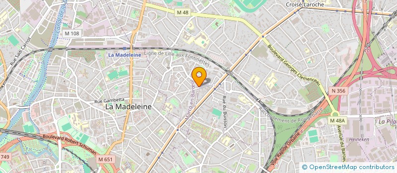 localisation de l'entreprise COMITE DEFENSE EX SALARIES GSI à LILLE