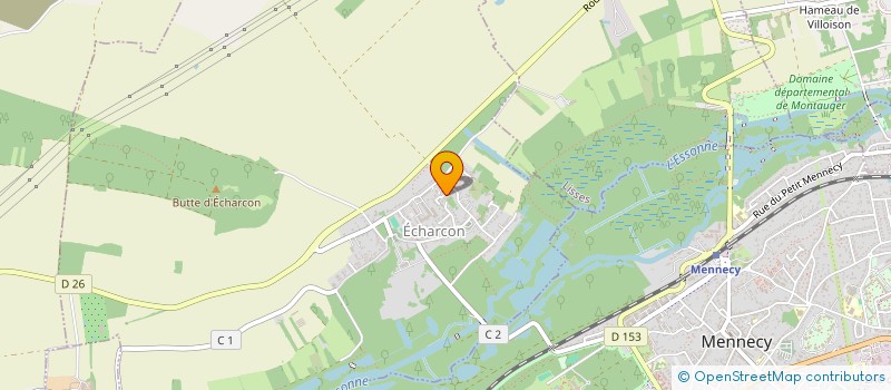 localisation de l'entreprise COMITE DEFENSE SITES ROCHERS D'ESCALADE  SAINT-FARGEAU-PONTHIERRY