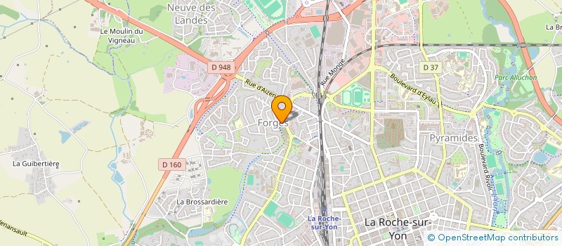 localisation de l'entreprise COMITE DEP CONTRE L ALCOOLISME à ROCHE SUR YON (LA)