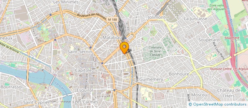 localisation de l'entreprise COMITE DEP CYCLOTOURISME HAUTE GARONNE à TOULOUSE