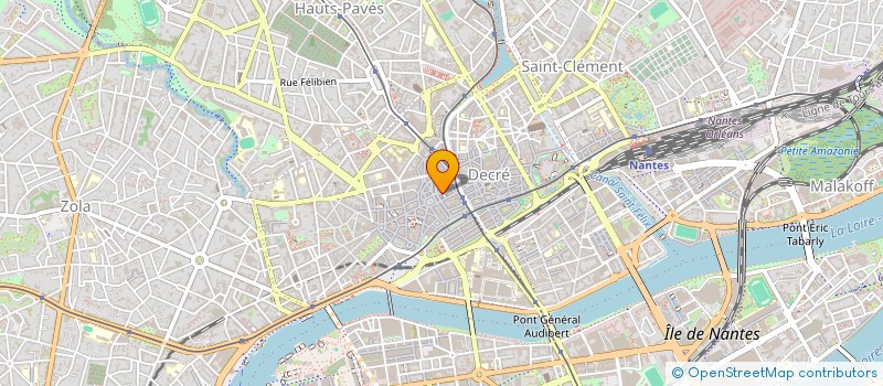localisation de l'entreprise COMITE DEP D'ESCRIME DE LA à NANTES