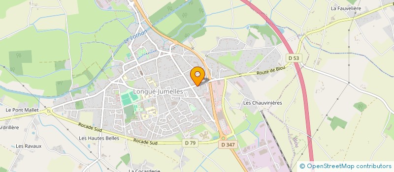 localisation de l'entreprise COMITE DEP DE CYLOTOURISME DE M ET L  LONGUE-JUMELLES