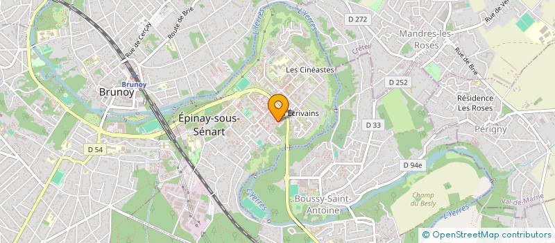 localisation de l'entreprise COMITE DEP DE MUAYTHAI ET D.A D'ESSONNE à EPINAY-SOUS-SENART