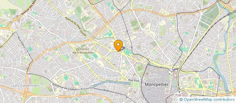 localisation de l'entreprise COMITE DEP DE PARACHUTISME DE L'HERAULT à MONTPELLIER