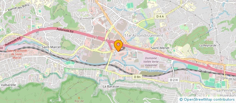 localisation de l'entreprise COMITE DEP DE TRIATHLON DES B D R à MARSEILLE