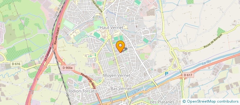 localisation de l'entreprise COMITE DEP DE VOL A VOILE DES PO à PERPIGNAN