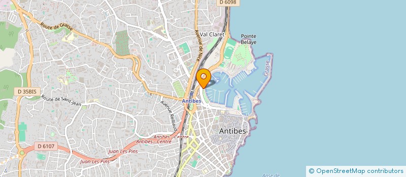 localisation de l'entreprise COMITE DEP DES AM FEDE FRANCAISE PECHEURS EN MER à ANTIBES