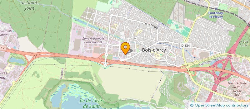 localisation de l'entreprise COMITE DEP DES YVELINES FFC à BOIS-D'ARCY