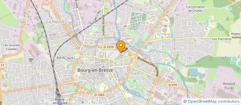 localisation de l'entreprise COMITE DEP EDUCATION PHYSIQUE à BOURG-EN-BRESSE