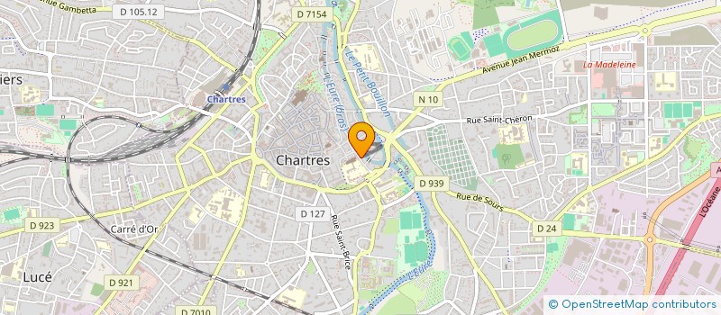 localisation de l'entreprise COMITE DEP HALTERO MUSCU FORCE ATHLE... à CHARTRES