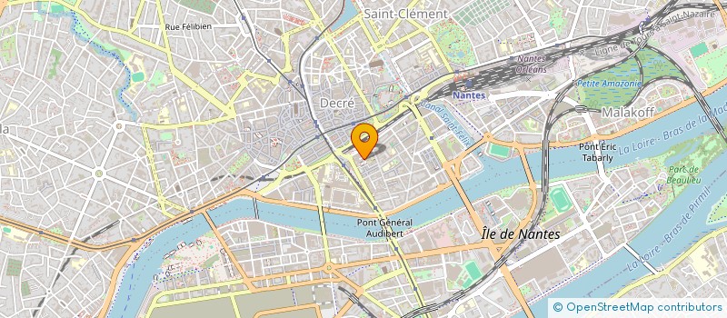 localisation de l'entreprise COMITE DEP LIGUE CONTRE LE CANCER à NANTES