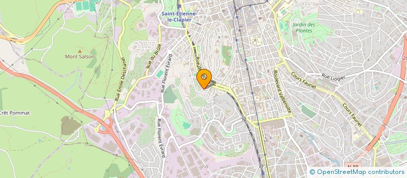 localisation de l'entreprise COMITE DEP LIGUE NAT CONTRE LE CANCER à SAINT-ETIENNE