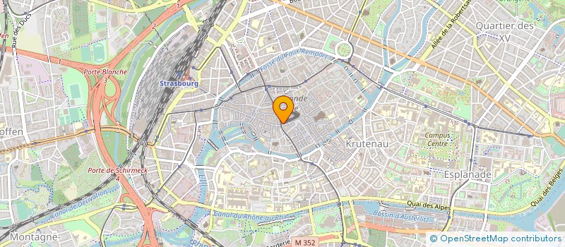 localisation de l'entreprise COMITE DEP LIGUE NAT CONTRE LE CANCER à STRASBOURG
